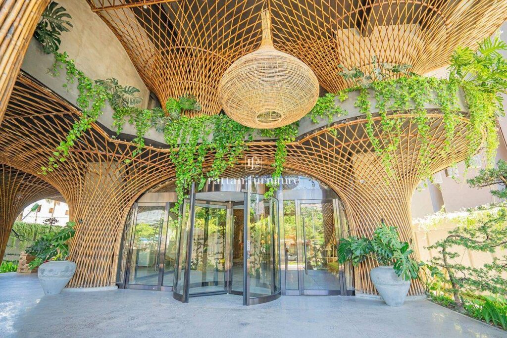 rattan furniture resort