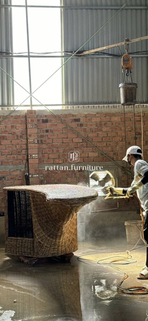 rattan furniture resort
