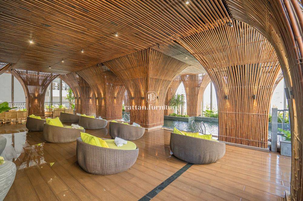rattan furniture resort
