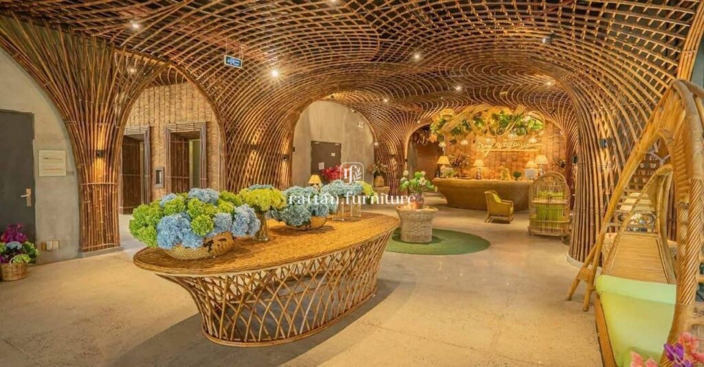 rattan furniture resort