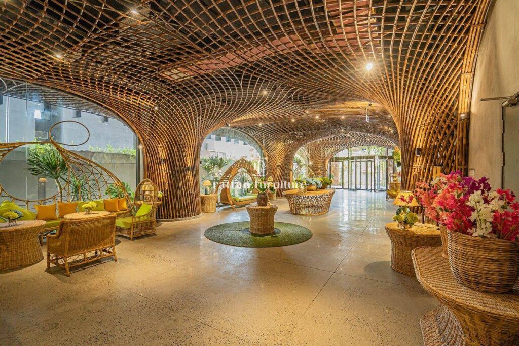 rattan furniture resort