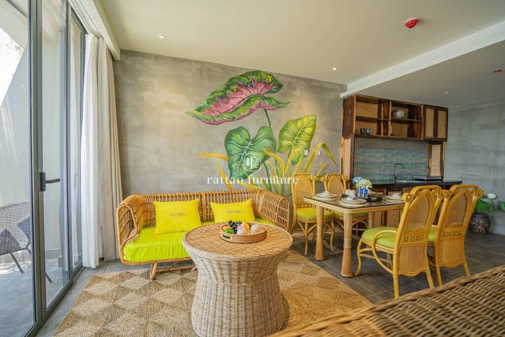 rattan furniture resort