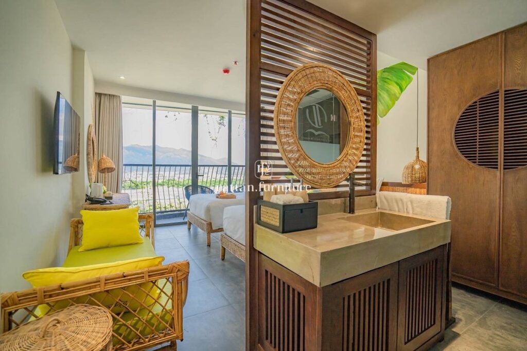 rattan furniture resort