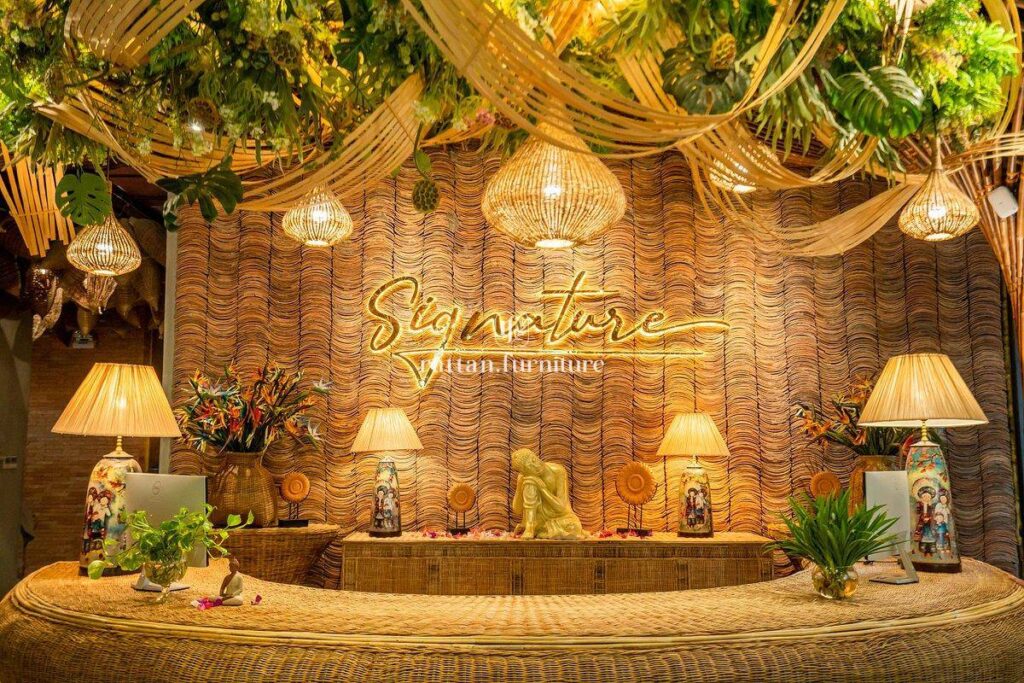 rattan furniture resort