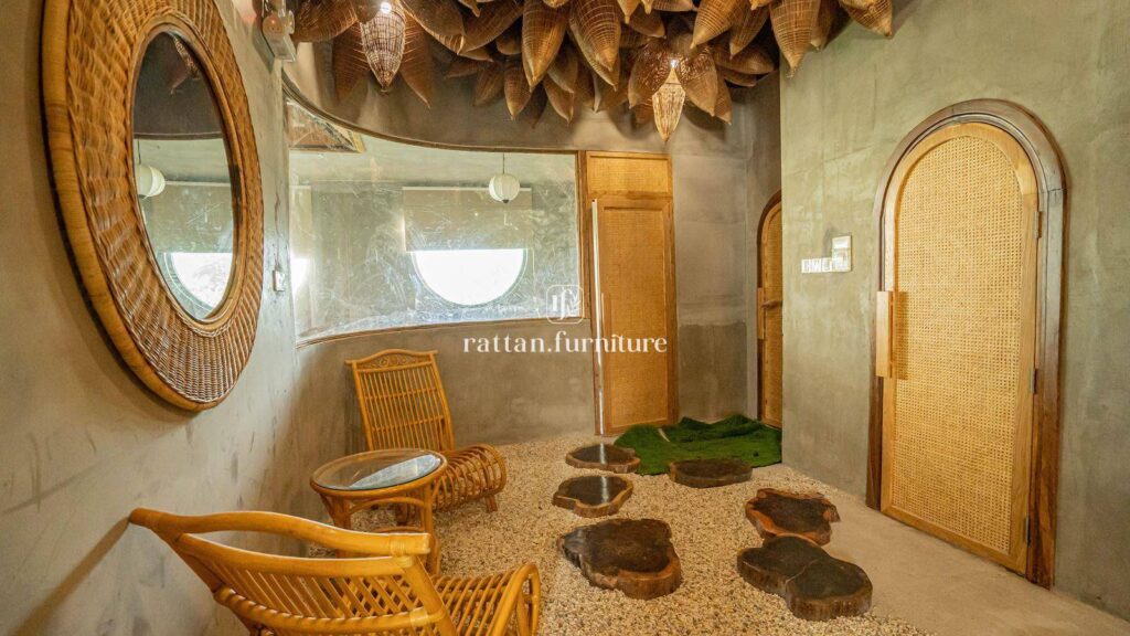 rattan furniture resort