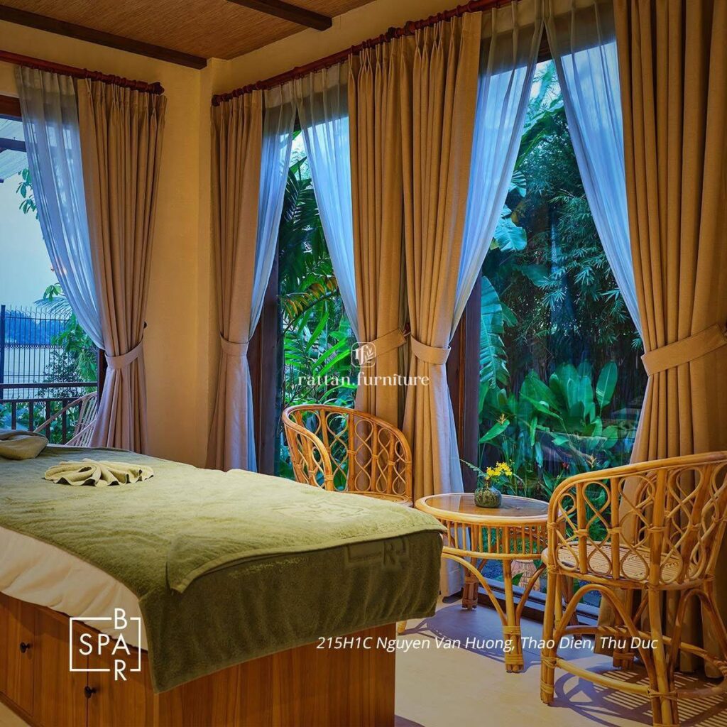 rattan furniture spa