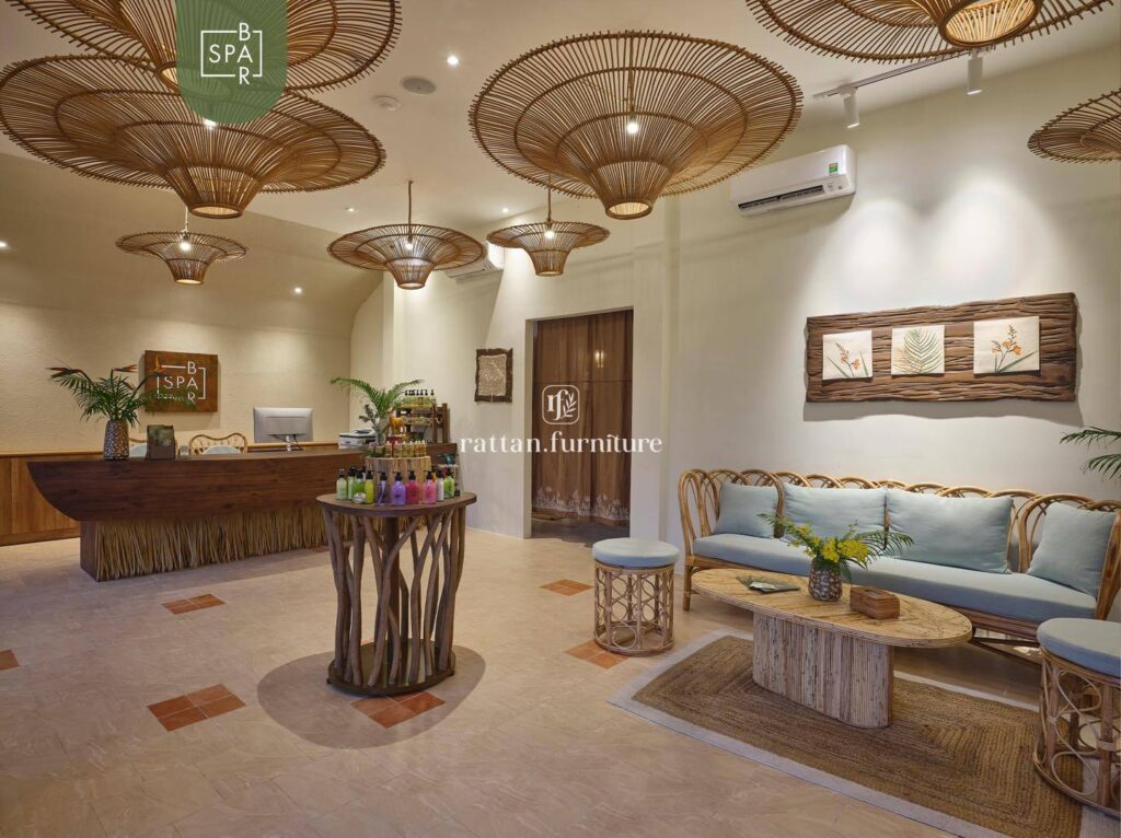 rattan furniture spa
