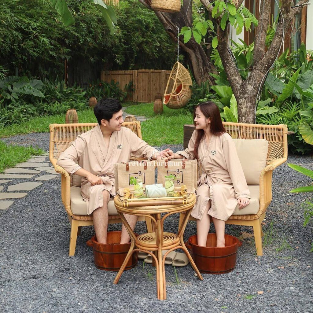 rattan furniture spa