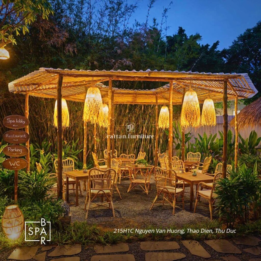 rattan furniture spa