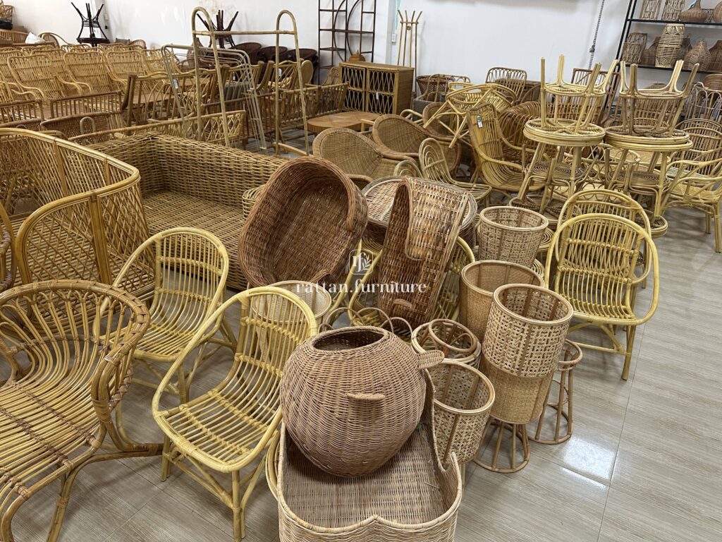Rattan factory