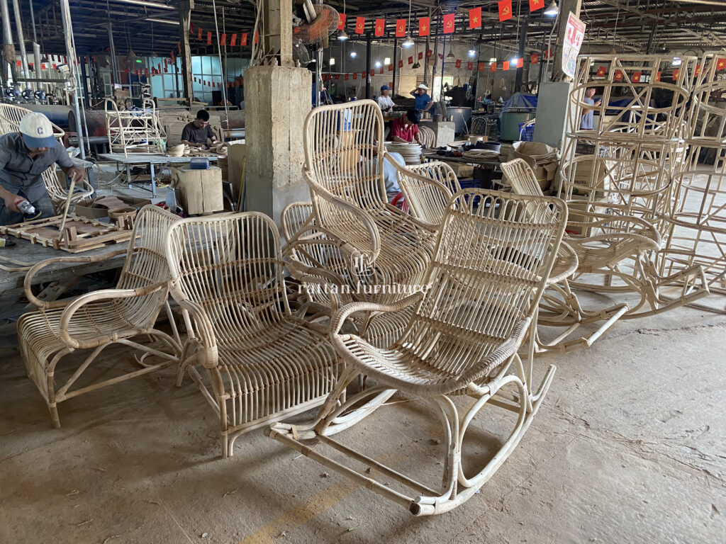 Rattan factory