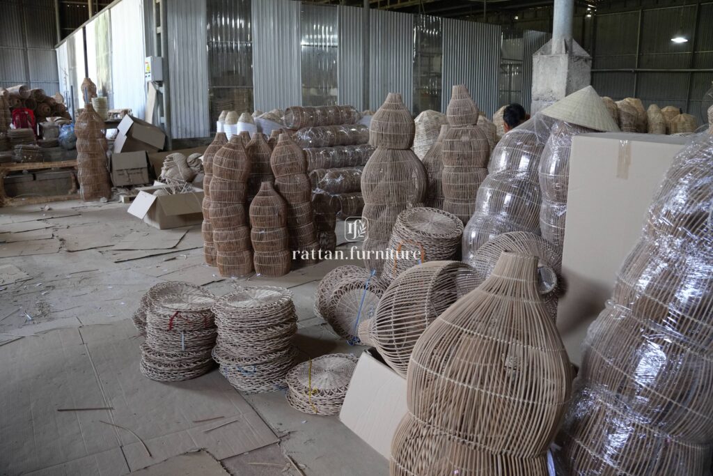 Rattan factory