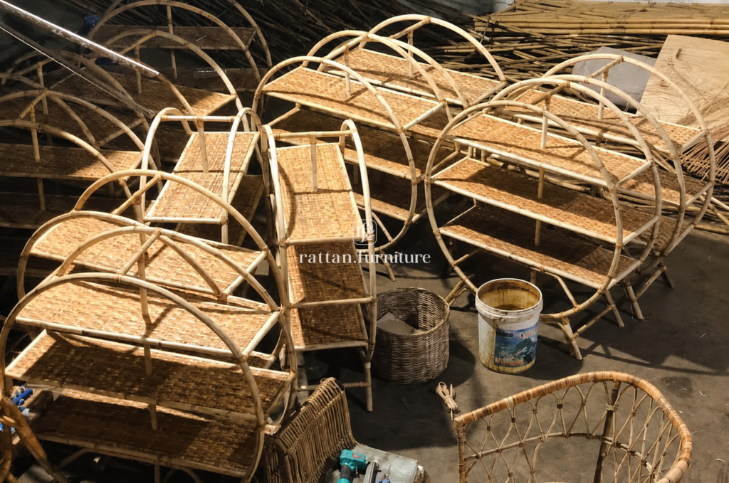 Rattan factory