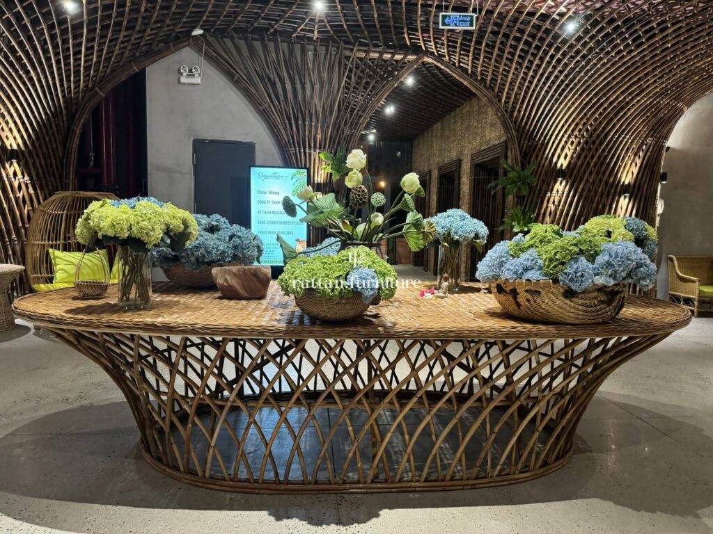 Rattan factory