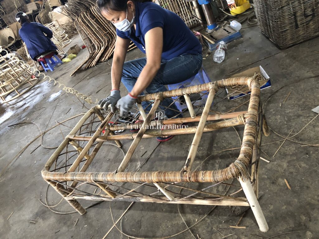 Rattan factory