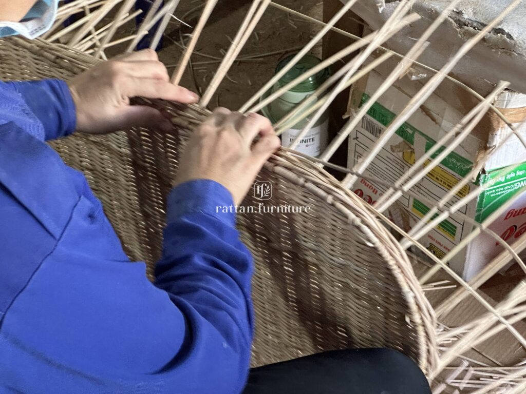 Rattan factory