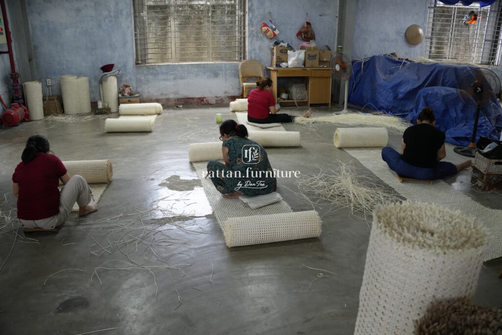 Rattan material vietnam