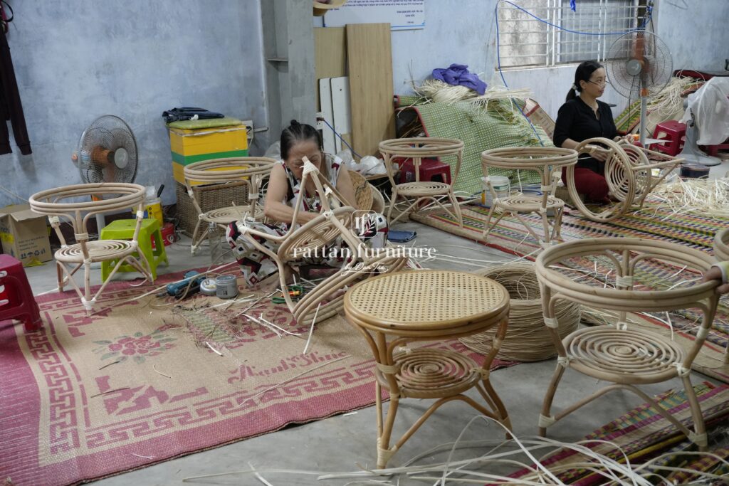 Rattan material vietnam