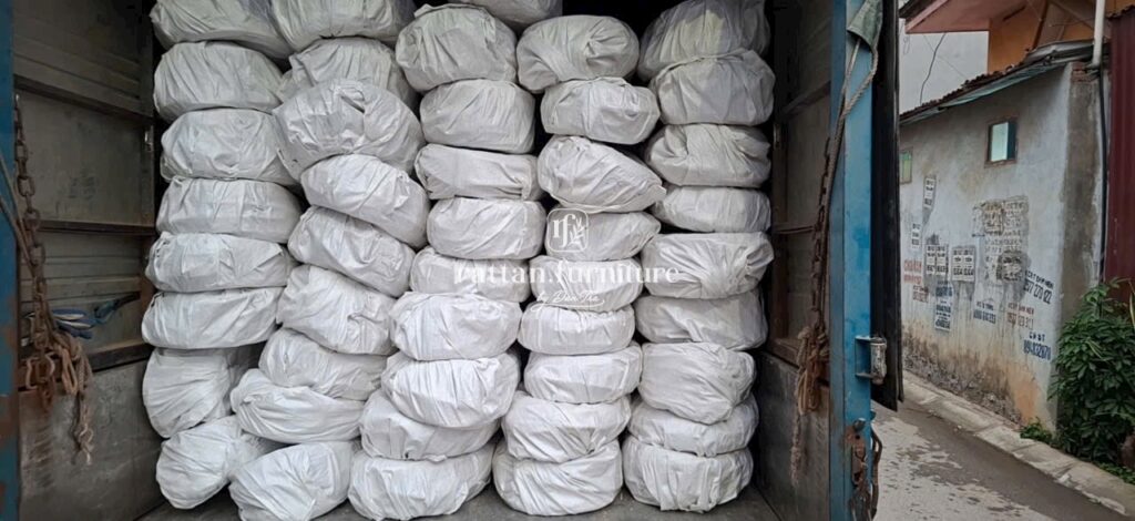 Rattan material vietnam