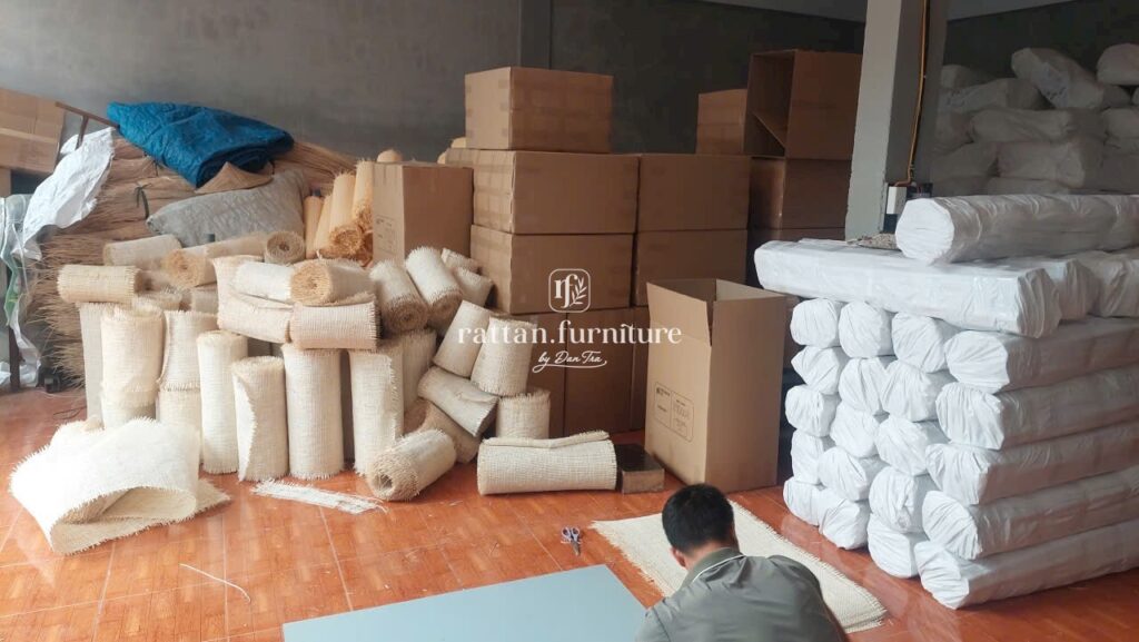 Rattan material vietnam