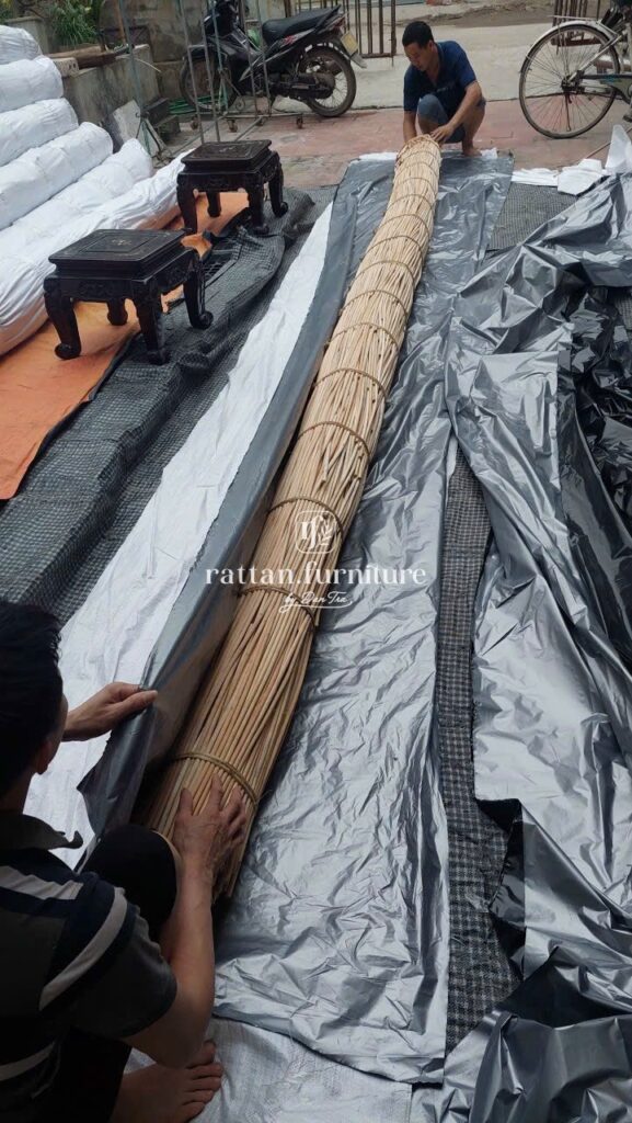 Rattan material vietnam