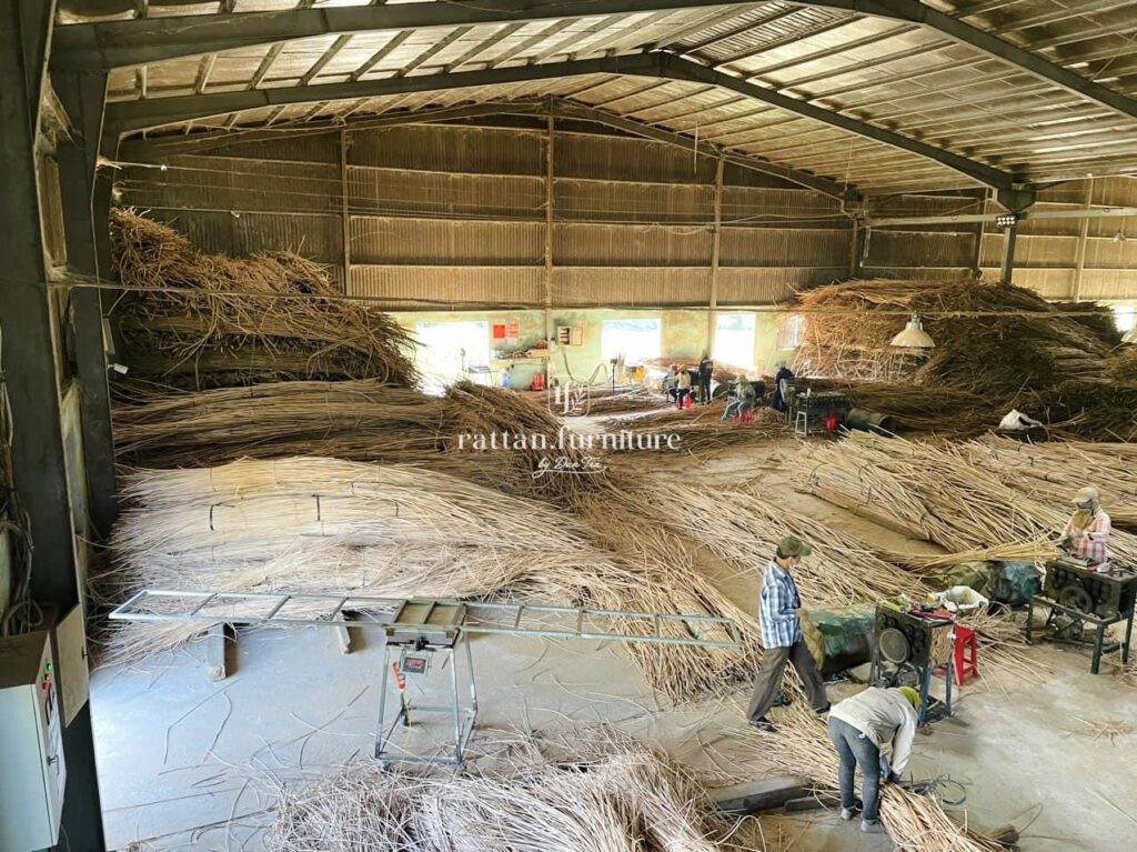Rattan material vietnam