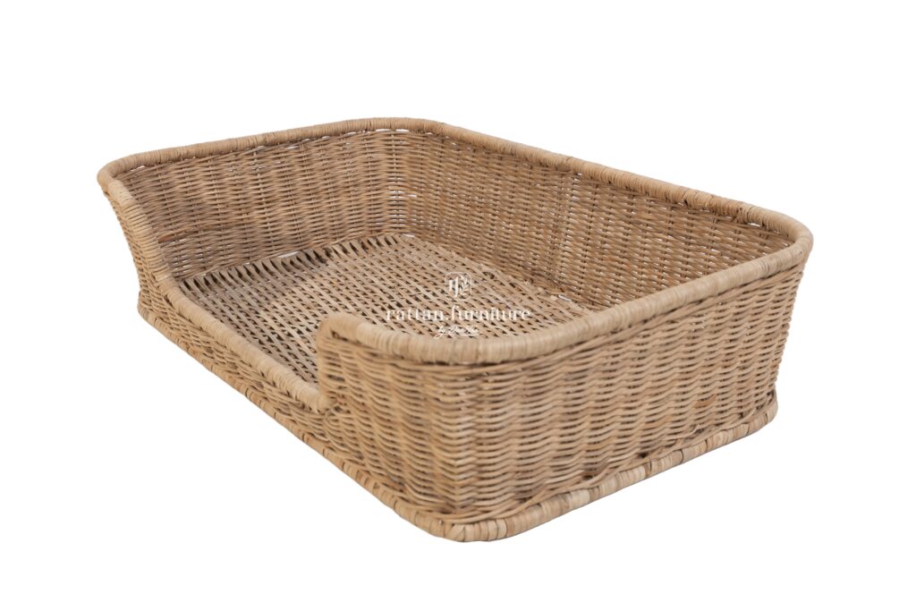 rattan pet bed wholesale