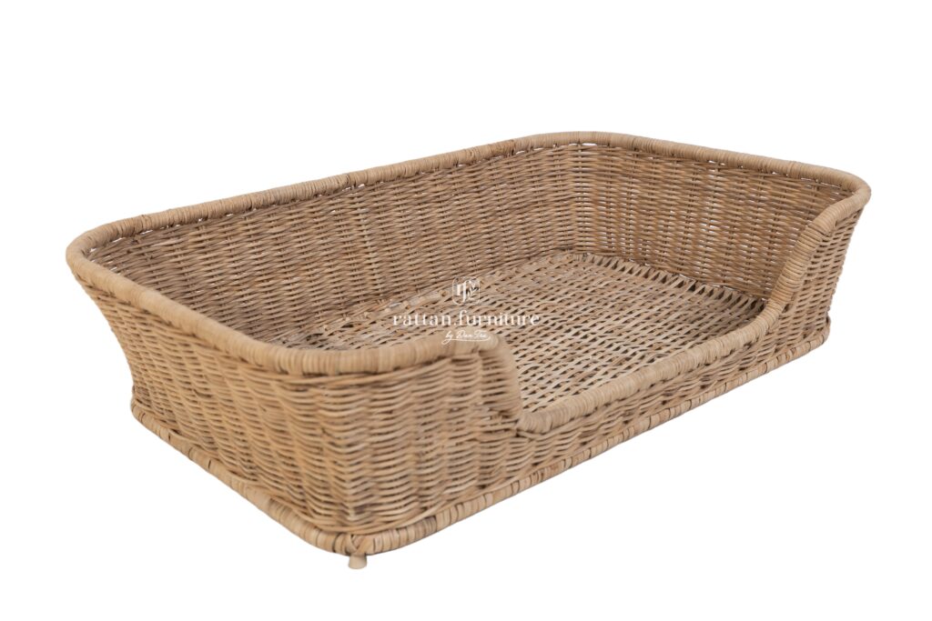 rattan pet bed wholesale